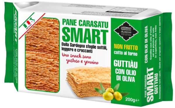 Pane Carasatu Italiano Con Aceite De Oliva SMART 200g