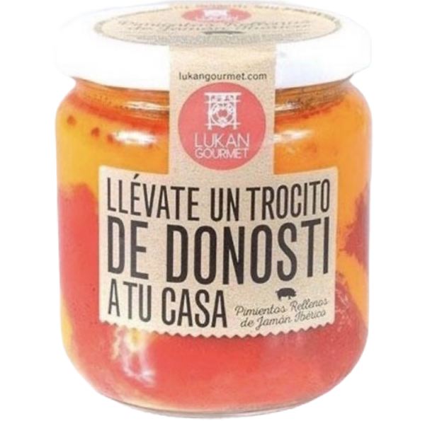 Pimientos Rellenos De Jamón Ibérico LUKAN GOURMET 260g