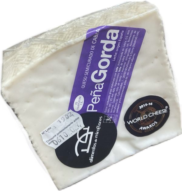 Queso Semicurado De Cabra PEÑAGORGA 375g