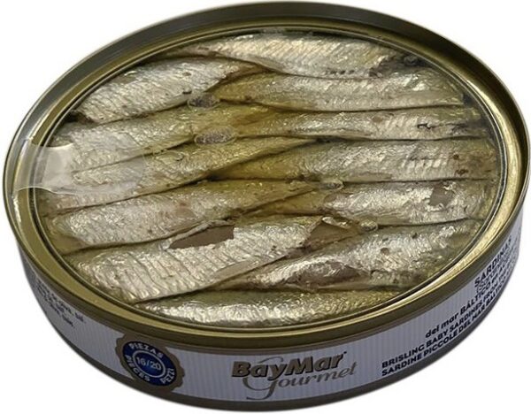 Sardinillas En Aceite De Oliva BAYMAR 22/26 Piezas 120g - Imagen 2