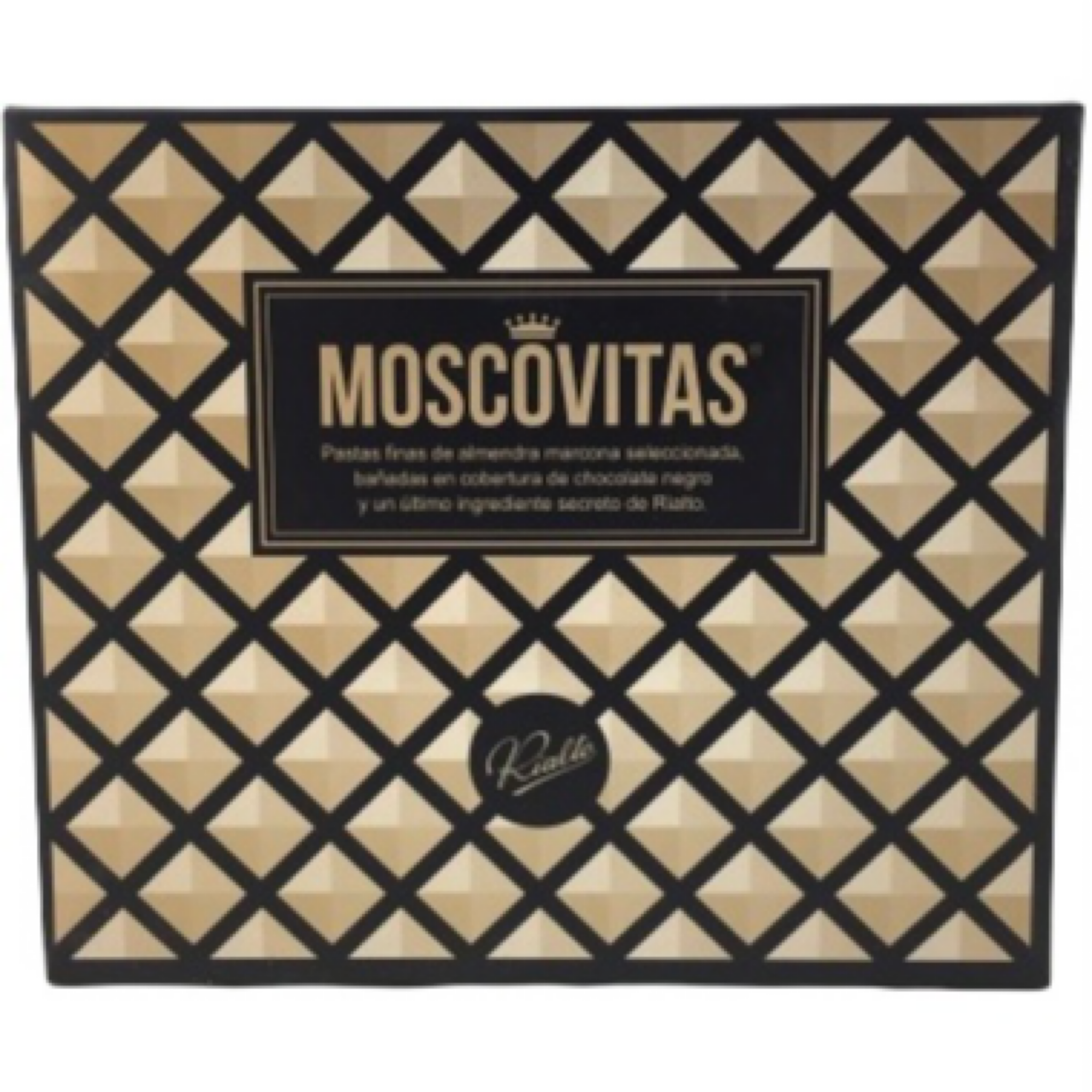MOSCOVITAS Dark Con Chocolate Negro CONFITERÍA RIALTO 320g - Imagen 5