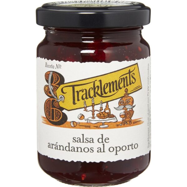 Salsa Inglesa De Arándanos Al Oporto TRACKLEMENTS 170g