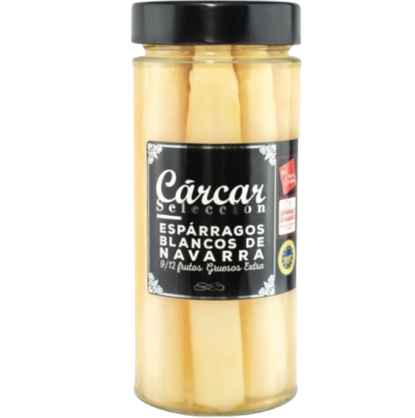 Espárragos Blancos De Navarra CÁRCAR D.O. Navarra 9/12 Frutos 540g