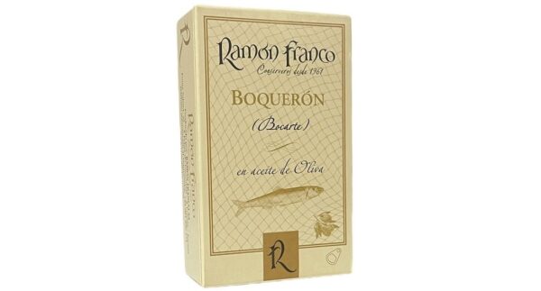 Boquerón (Bocarte) En Aceite De Oliva RAMON FRANCO 18/20 Piezas 120g