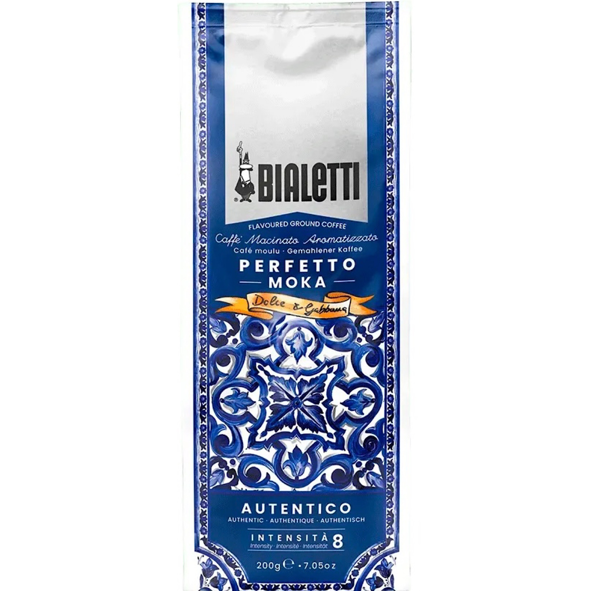 Café Italiano Molido BIALETTI Perfetto Moka Dolce&Gabbana 200g - Imagen 2