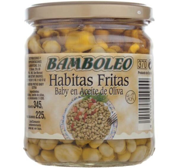 Habitas Baby Fritas En Aceite De Oliva BAMBOLEO 345g