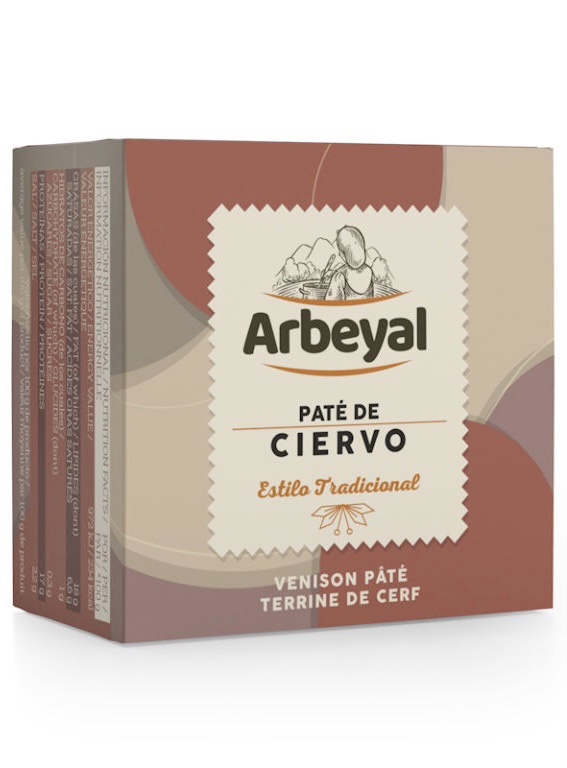 Paté De Ciervo ARBEYAL 100g