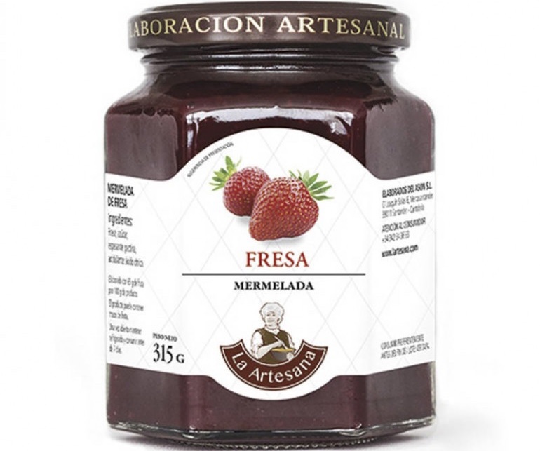 Mermelada De Fresa LA ARTESANA 315g