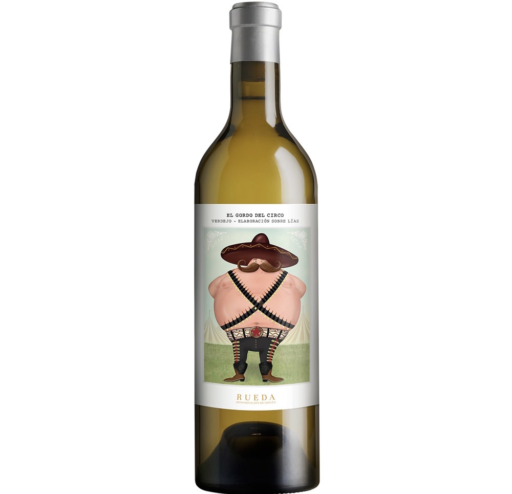 Vino Blanco Verdejo EL GORDO DEL CIRCO 2021 D.O.Rueda 75cl