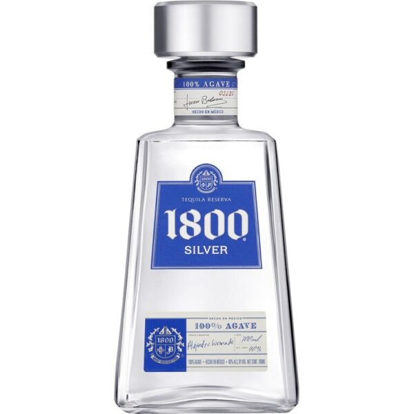 Tequila Reserva 100% Ágave 1800 SILVER 70cl