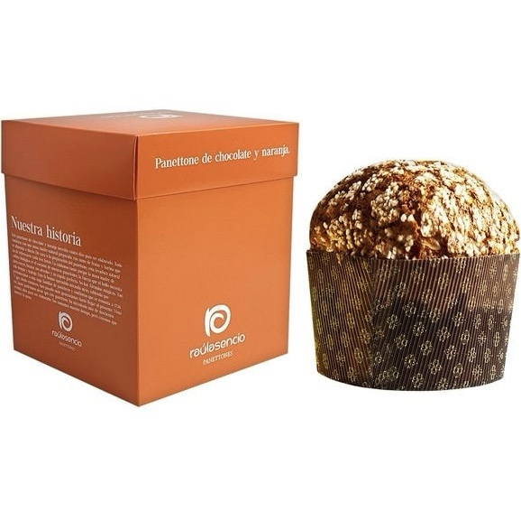 Panettone Con Chocolate Y Naranja RAÚL ASENCIO 600g - Imagen 3