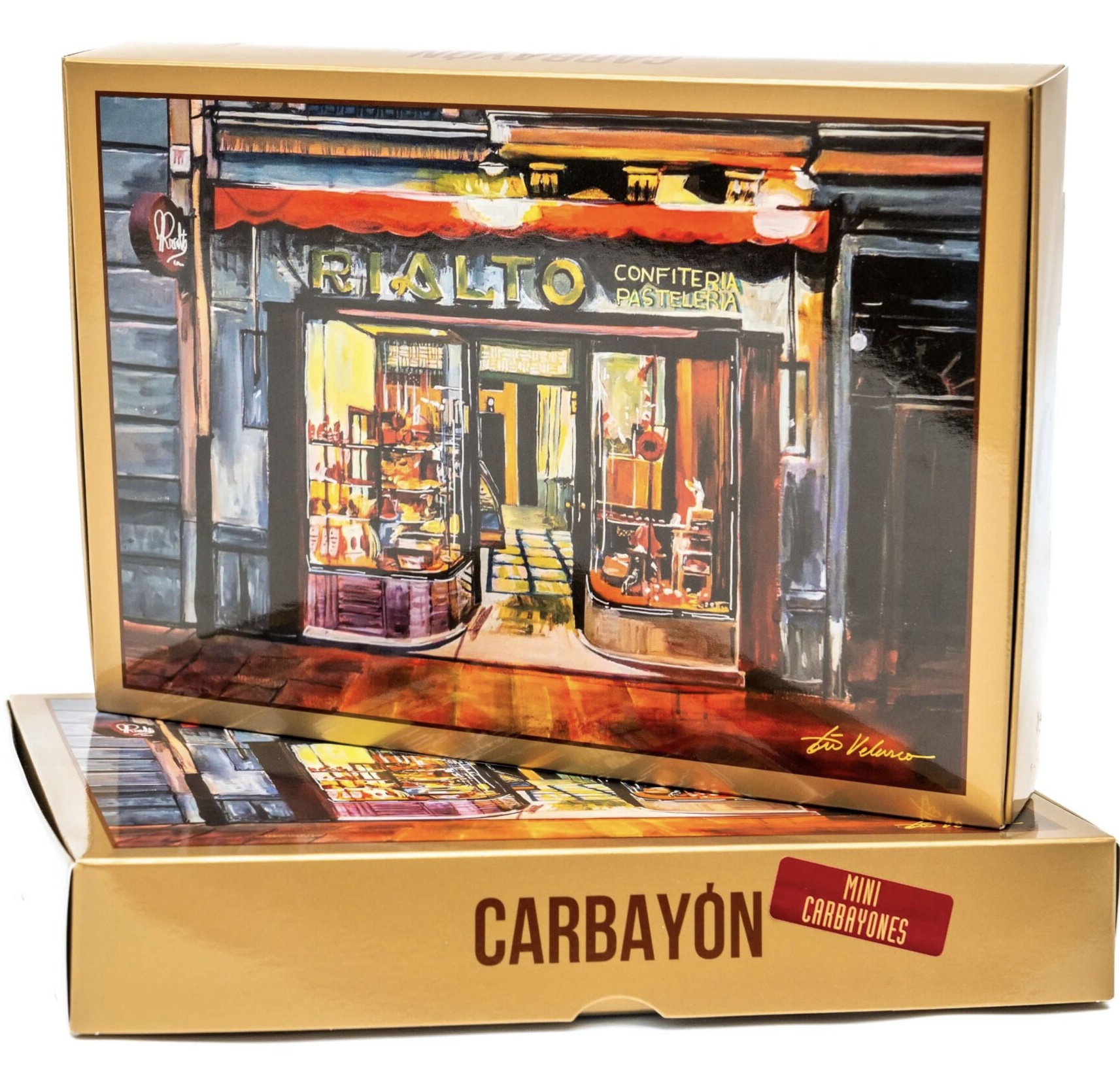 Mini Carbayones CONFITERÍA RIALTO 12 Unidades 420g - Imagen 2