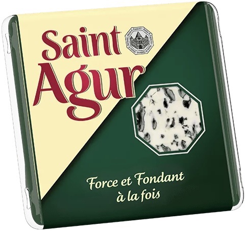 Queso Azul Francés SAINT AGUR 115g - Imagen 2