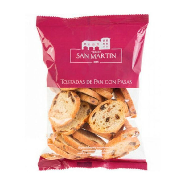 Tostadas De Pan Con Pasas TERESA SAN MARTIN 125g